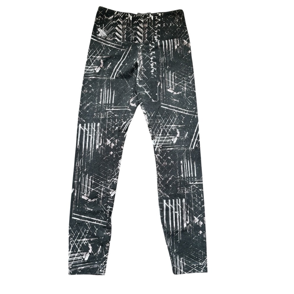 Lysse Abstract Patterned Leggings Size Small - image 1